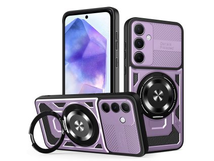 Techsuit - RuggedCam kryt pre Samsung Galaxy A55 5G - fialový