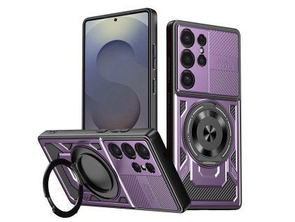 Techsuit - RuggedCam kryt pre Samsung Galaxy S25 Ultra - fialový