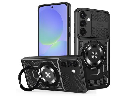 Techsuit - RuggedCam kryt pre Samsung Galaxy A36 5G / A56 5G - čierny