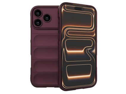 Techsuit - Magic Shield kryt na iPhone 17 Pro Max - bordový