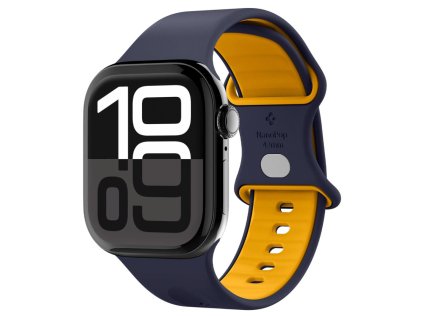 Spigen - Nano Pop remienok pre Apple Watch 1/2/3/4/5/6/7/8/9/10/SE/SE 2 (38/40/41/42 mm) - tmavomodrý (Blueberry Navy)