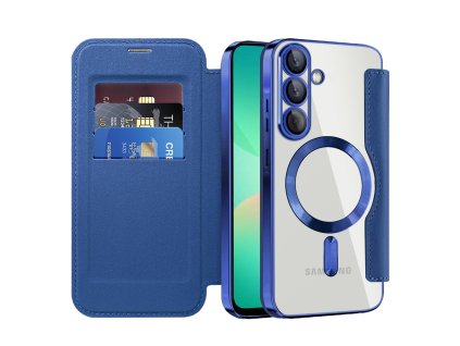 Techsuit - SmartMag Book flipové puzdro pre Samsung Galaxy A26 5G - modré