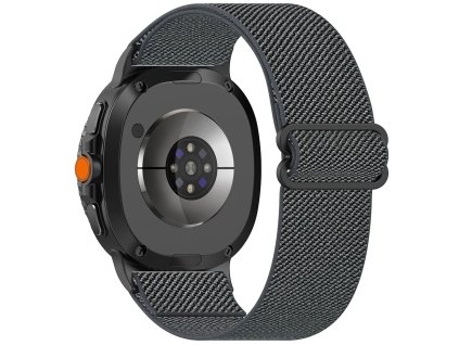 Techsuit - Watchband (W080) remienok na Samsung Galaxy Watch8 40mm / Watch8 44mm / Watch8 Classic – mozaika grafitová