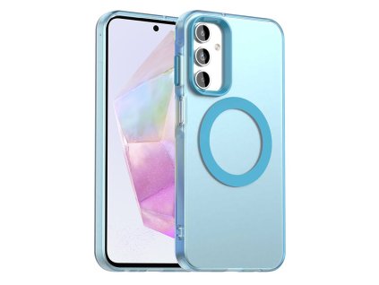 Techsuit - CandyCase MagSafe ochranný obal na Samsung Galaxy A35 5G - modré