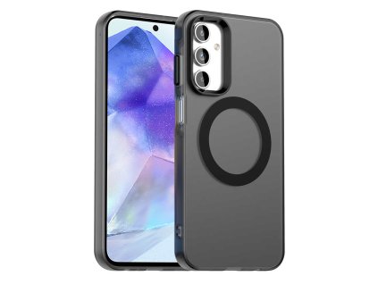 Techsuit - CandyCase MagSafe ochranný obal na Samsung Galaxy A55 5G - čierne