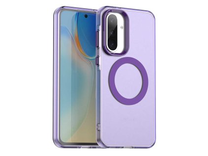 Techsuit - CandyCase MagSafe ochranný obal na Samsung Galaxy A56 5G - fialové