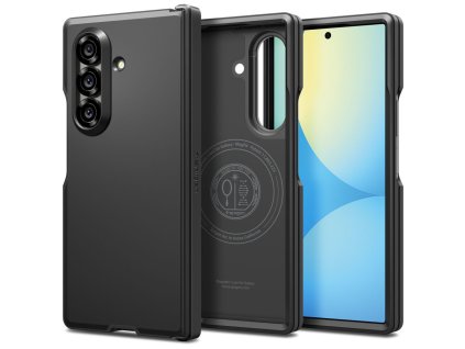 Spigen - Tough Armor Pro MagSafe ochranný obal na Samsung Galaxy Z Fold7 - čierne