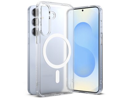 Ringke - Fusion MagSafe ochranný obal na Samsung Galaxy S25 – matný číry