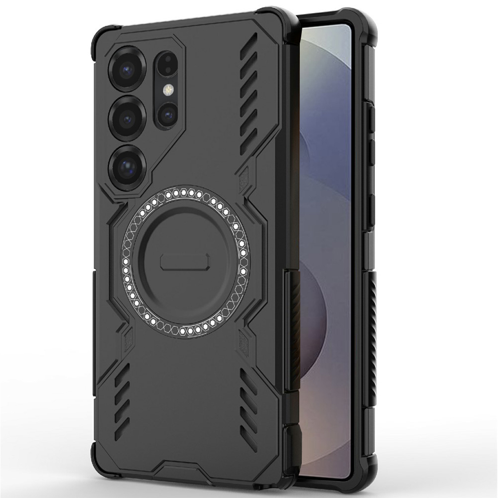 Techsuit - ArmorMag ochranný obal na Samsung Galaxy S25 Ultra - čierne KF2353169