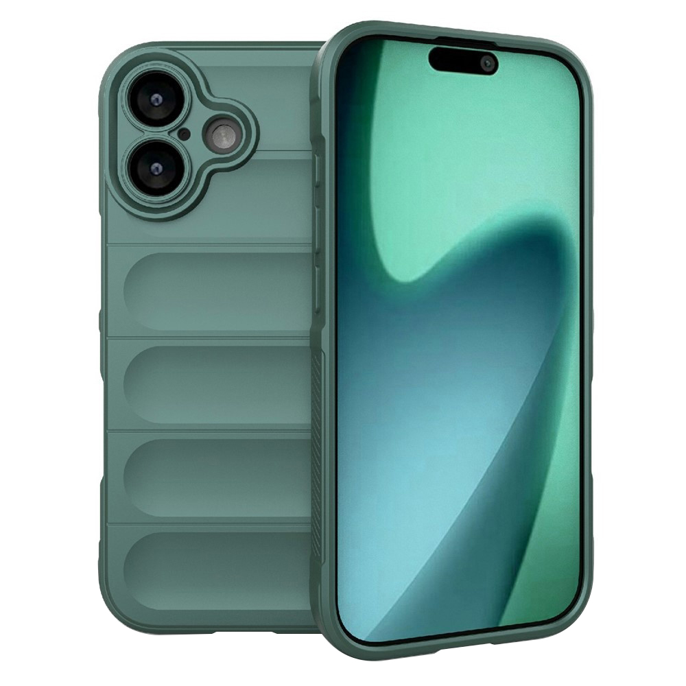Techsuit - Magic Shield ochranný obal na iPhone 17 - zelený KF2348805