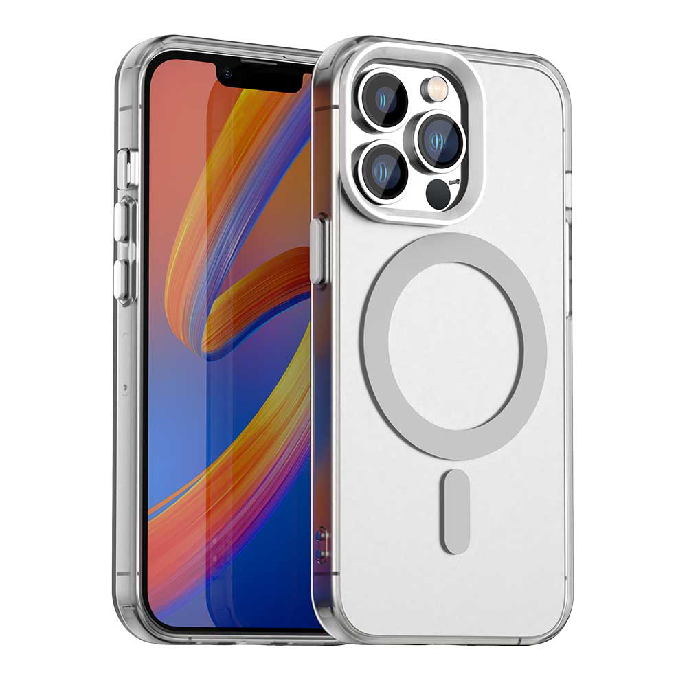 Techsuit - CandyCase MagSafe ochranný obal na iPhone 12 Pro Max - biele KF2352262