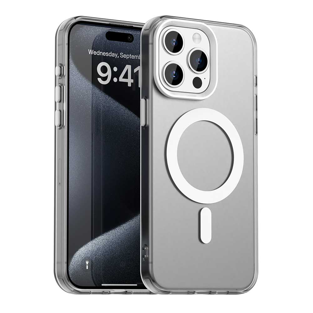 Techsuit - CandyCase MagSafe ochranný obal na iPhone 15 Pro Max - biele KF2352317