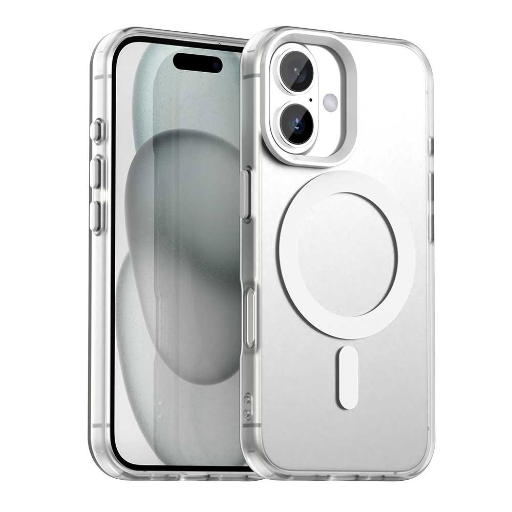 Techsuit - CandyCase MagSafe ochranný obal na iPhone 16 - biele KF2352322