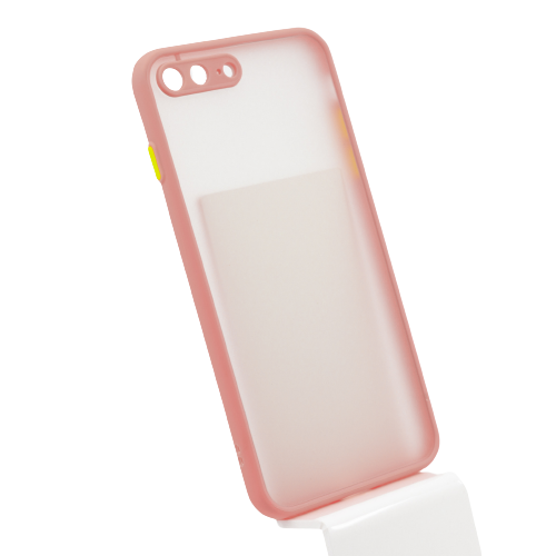 E-shop Bomba Kvalitný TPU obal matný pre iPhone - ružový Model iPhone: iPhone 8 Plus, 7 Plus