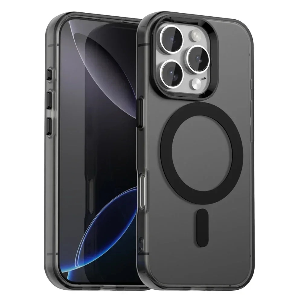 Techsuit - CandyCase MagSafe ochranný obal na iPhone 16 Pro Max - čierne KF2352336