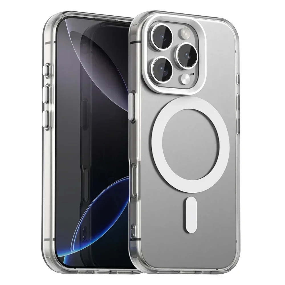 Techsuit - CandyCase MagSafe ochranný obal na iPhone 16 Pro Max - biele KF2352337