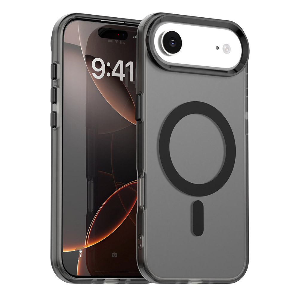 Techsuit - CandyCase MagSafe ochranný obal na iPhone 17 Air - čierne KF2352356