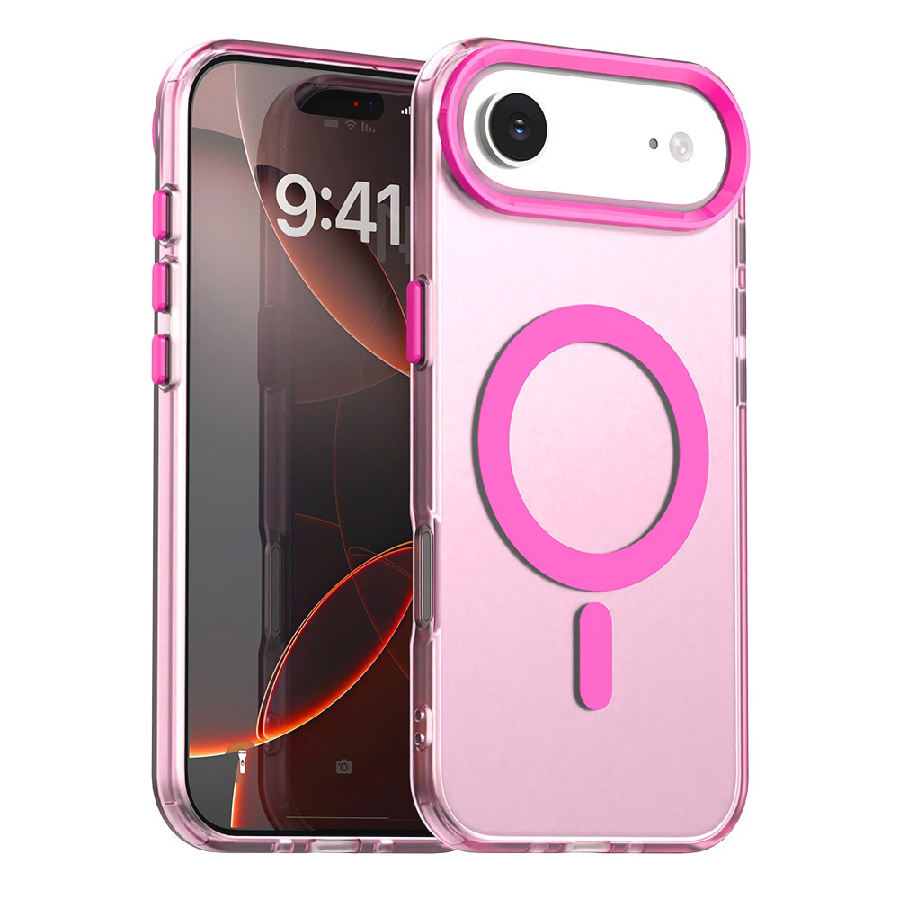 Techsuit - CandyCase MagSafe ochranný obal na iPhone 17 Air - ružové KF2352358