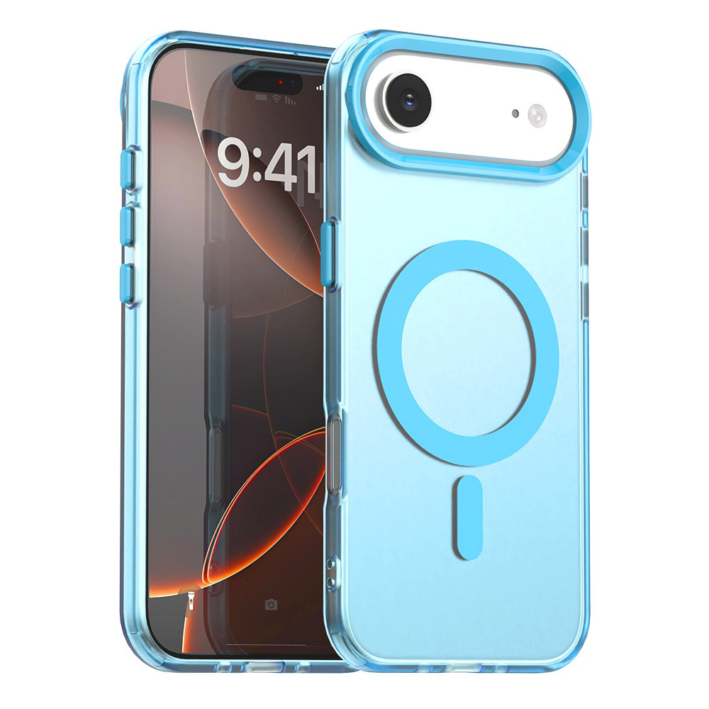 Techsuit - CandyCase MagSafe ochranný obal na iPhone 17 Air - modré KF2352359