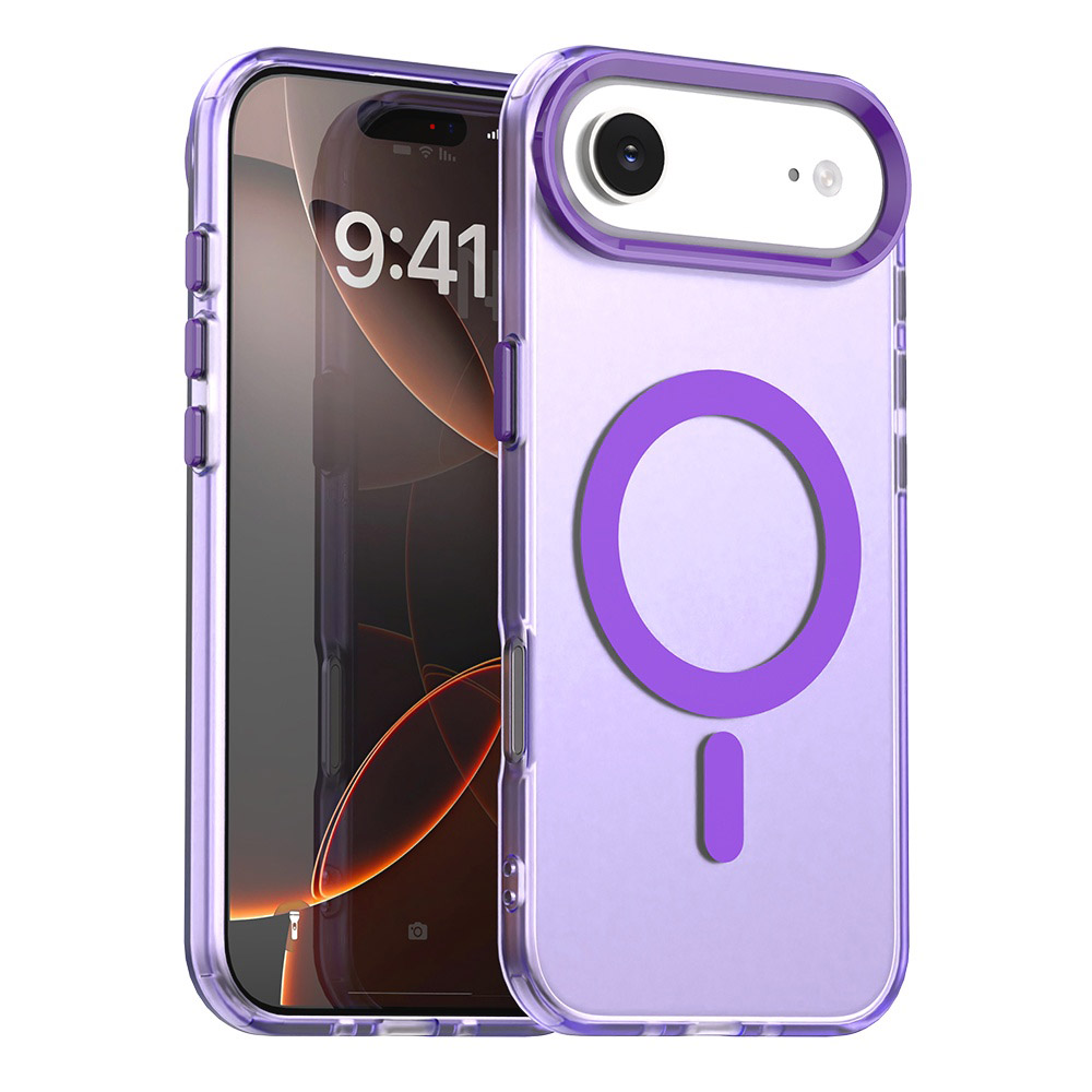 Techsuit - CandyCase MagSafe ochranný obal na iPhone 17 Air - fialové KF2352360