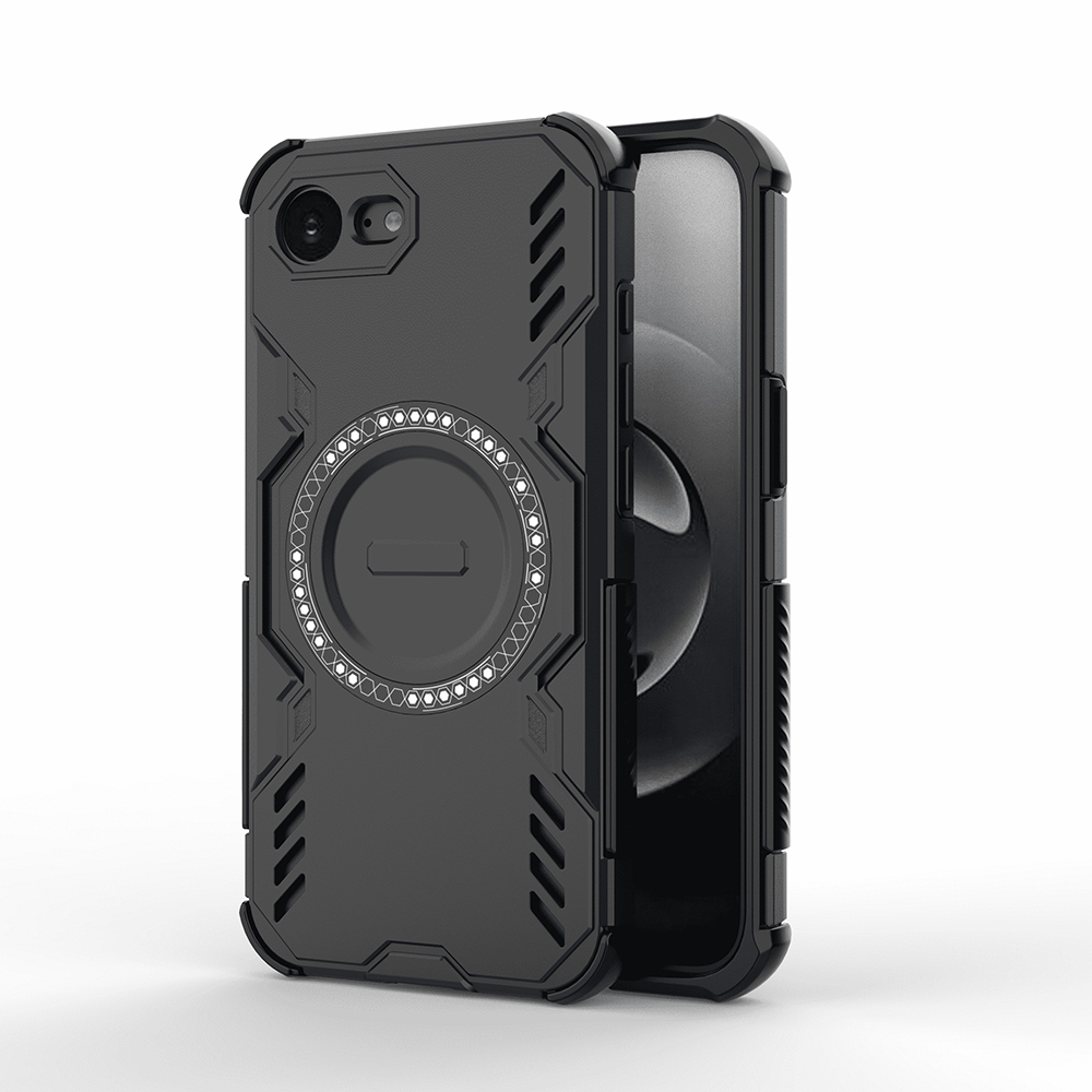 Techsuit - ArmorMag ochranný obal na iPhone 16e - čierne KF2352963
