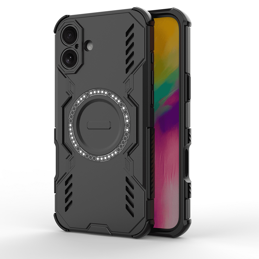 Techsuit - ArmorMag ochranný obal na iPhone 16 - čierne KF2352965