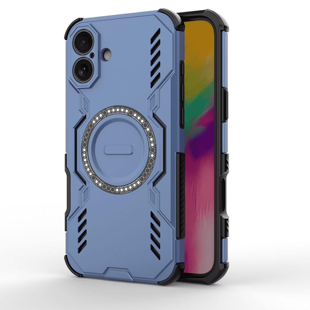 Techsuit - ArmorMag ochranný obal na iPhone 16 - modré KF2352966