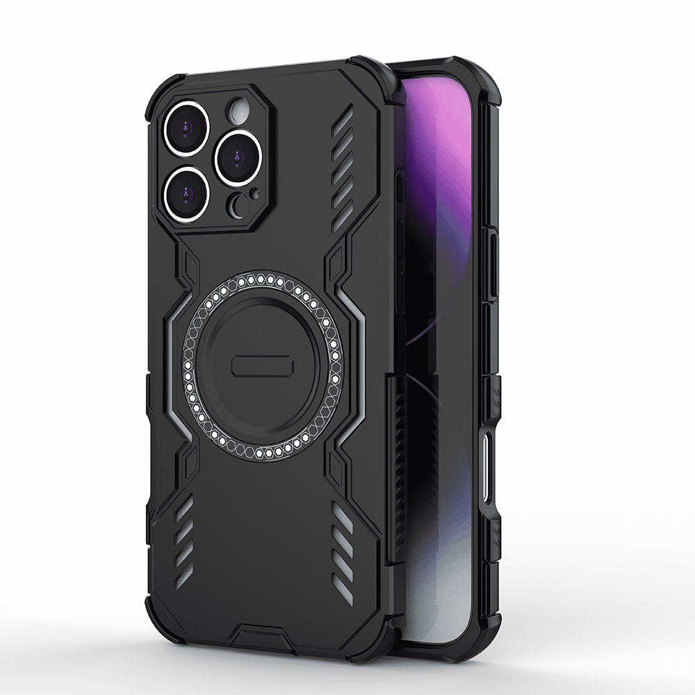 Techsuit - ArmorMag ochranný obal na iPhone 16 Pro Max - čierne KF2352971