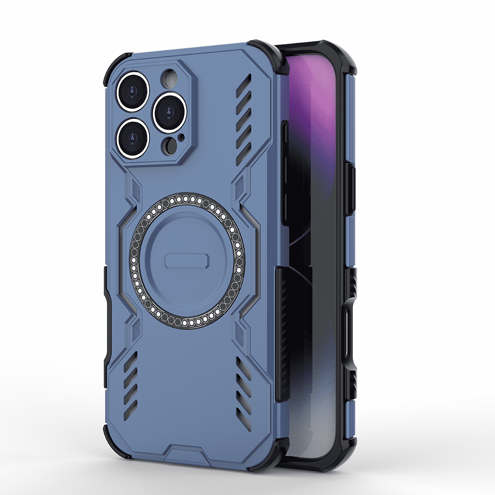 Techsuit - ArmorMag ochranný obal na iPhone 16 Pro Max - modré KF2352972