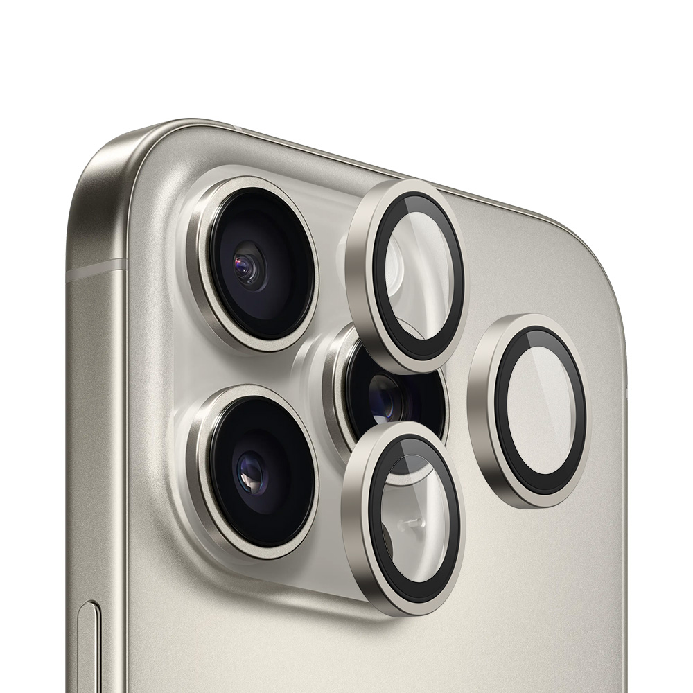 Blueo - 99 Anti-Reflective ochranné sklo objektívu pre iPhone 16 Pro / iPhone 16 Pro Max - prírodný titán KF2354512