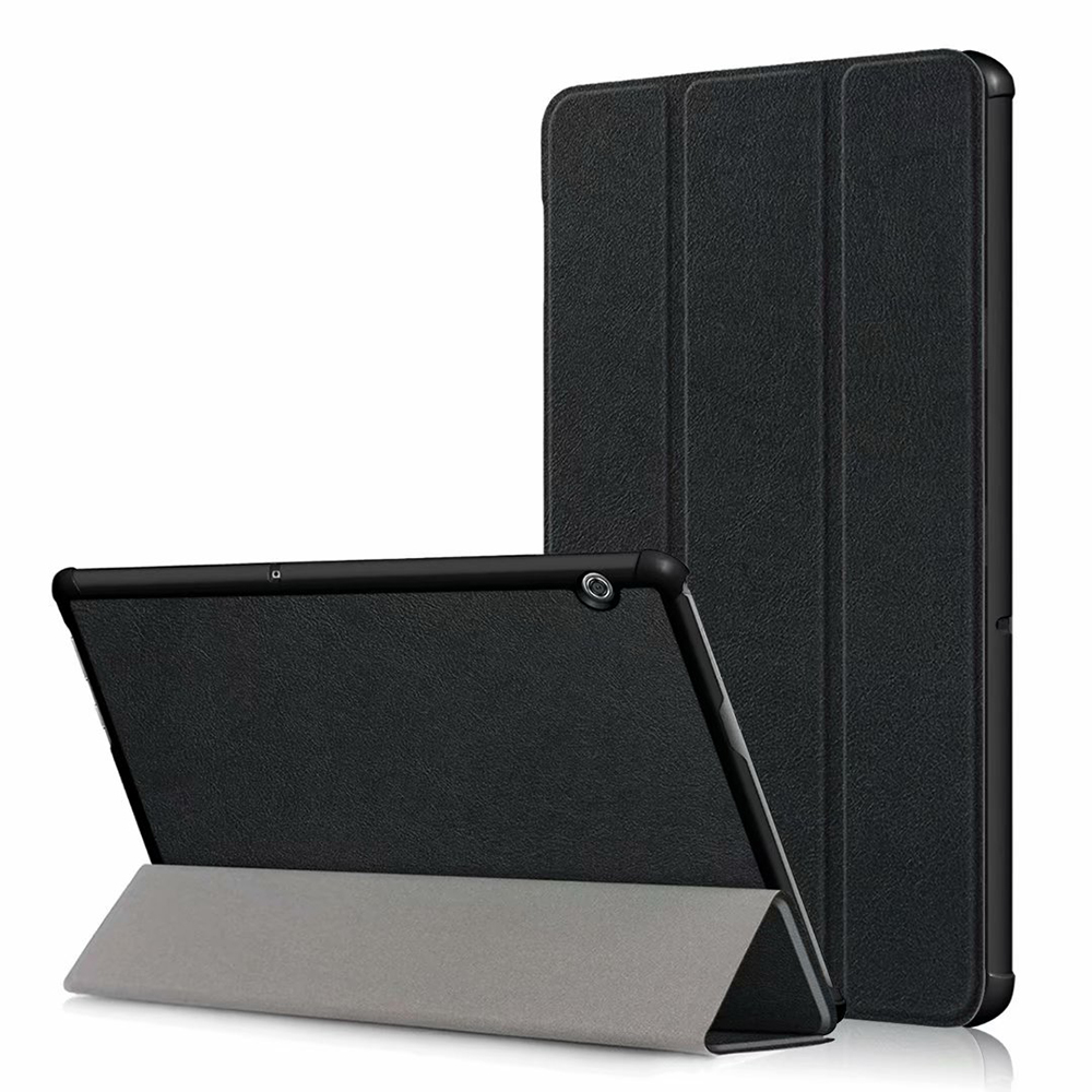 Techsuit Foldpro ochranné puzdro pre - Huawei Mediapad T5 10.1 (2018 - W09/W19/L03/L09) - čierna KF238161