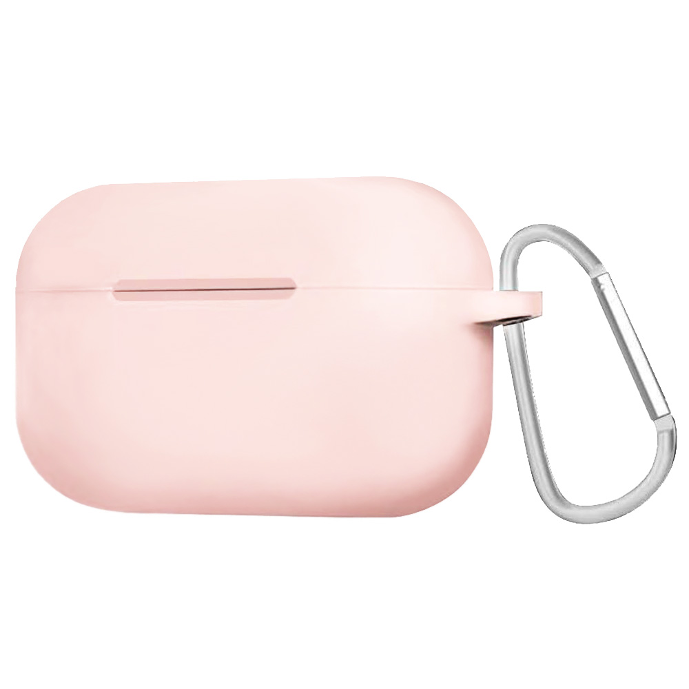 Blueo - Liquid Silicone ochranné puzdro pre AirPods Pro 1 - pieskovo ružové KF2354624