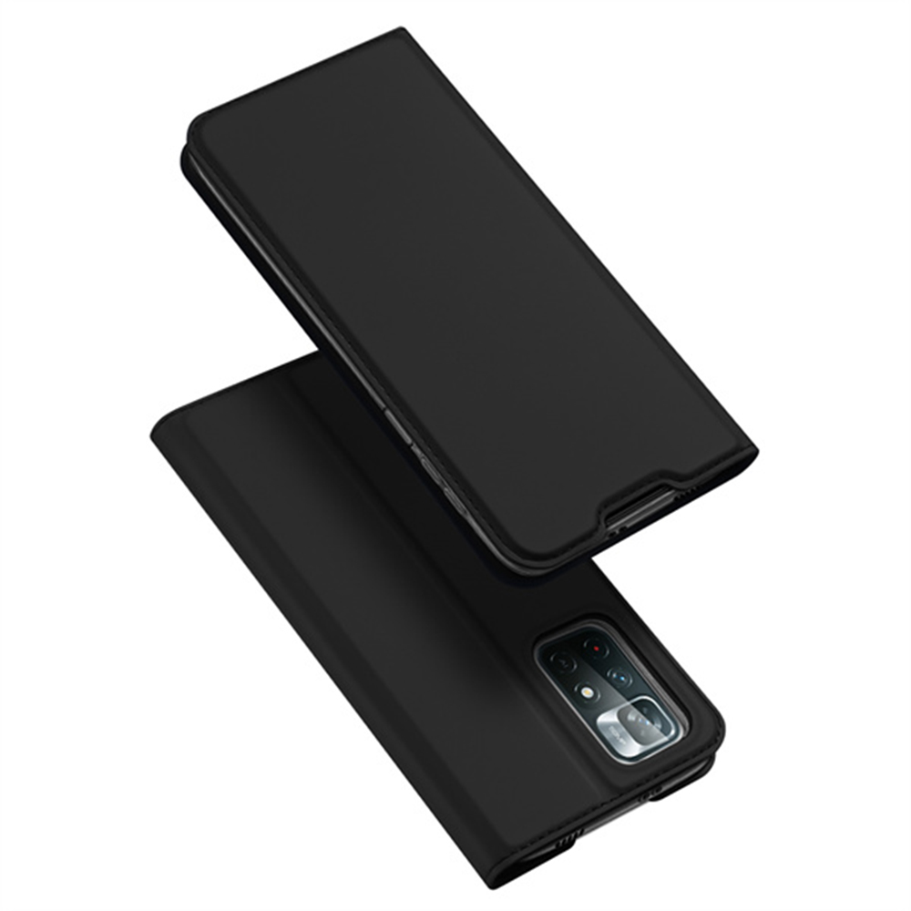 Dux Ducis - Skin Pro knižkové puzdro pre Xiaomi Poco M4 Pro 5G - čierne KF237329