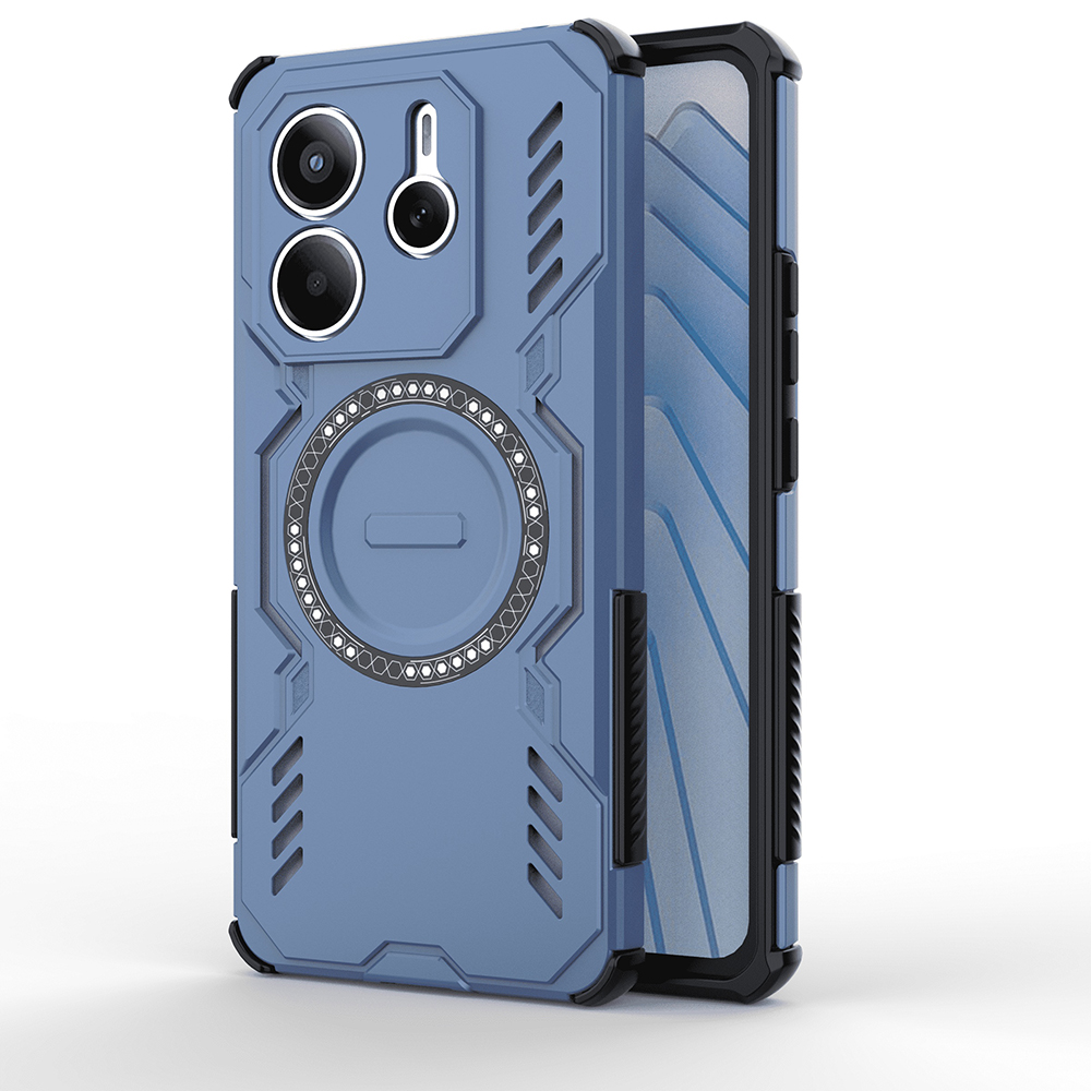 Techsuit - ArmorMag ochranný obal na Xiaomi Redmi Note 14 5G - modré KF2353148