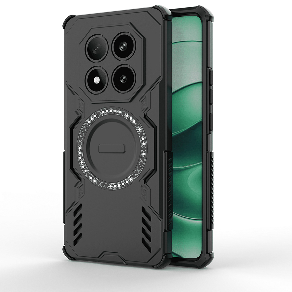 Techsuit - ArmorMag ochranný obal na Xiaomi Redmi Note 14 Pro 4G - čierne KF2353153