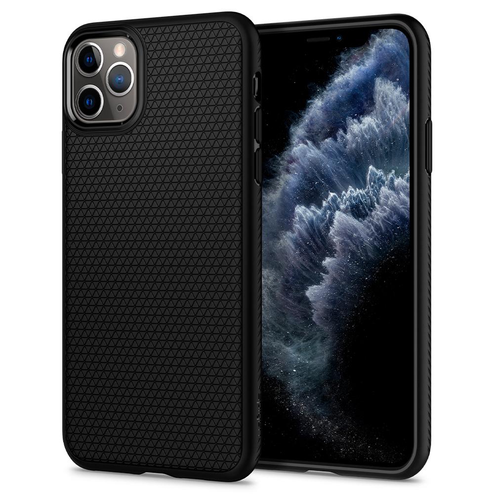 Spigen Liquid Air ochranný kryt na - iPhone 11 pro - čierny KF237386