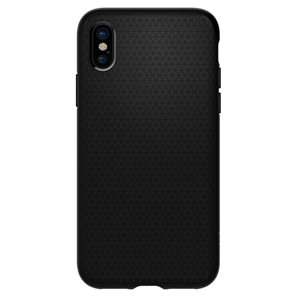 Spigen Liquid Air ochranný kryt na - iPhone X / XS - čierny KF237384