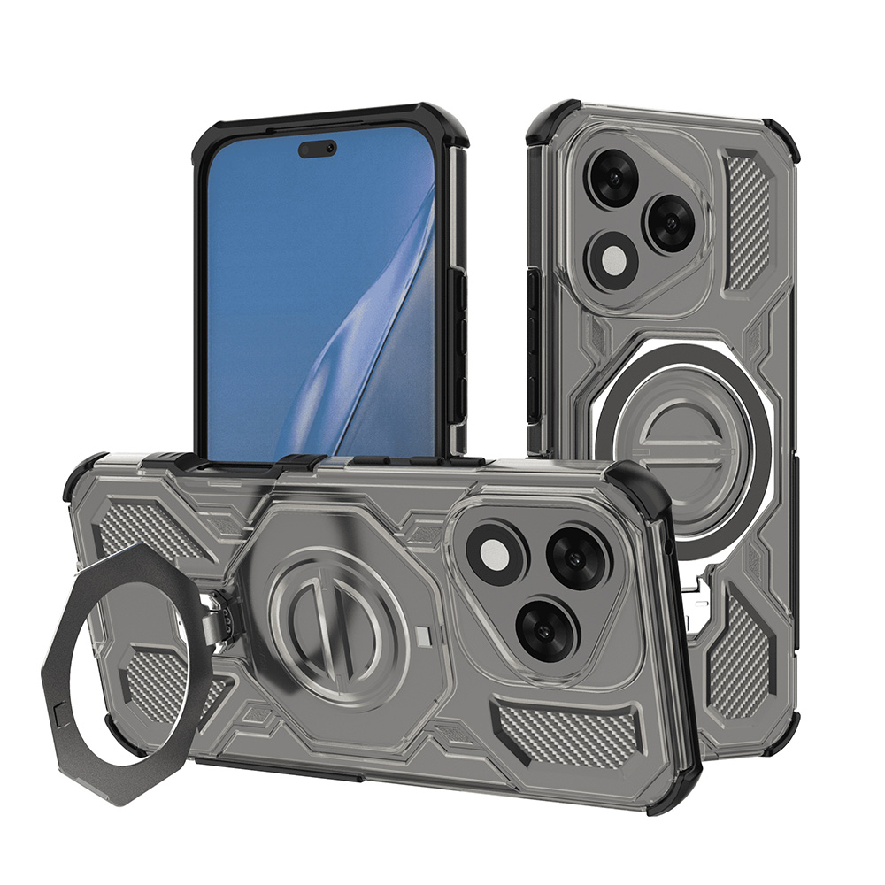 Techsuit - Carbon Shield PRO - Honor 400 Lite - Smoke Black KF2352785