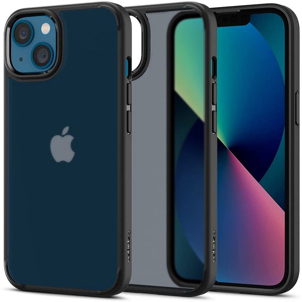 Spigen Ultra Hybrid ochranný obal na - iPhone 13 - Frost čierna KF237868