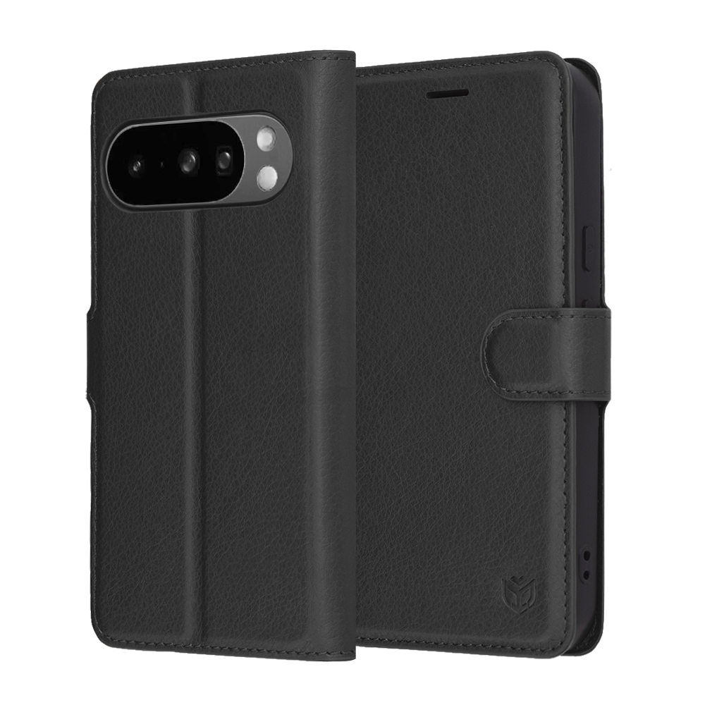 Techsuit - Leather Folio - Google Pixel 10 Pro XL - Black KF2347393