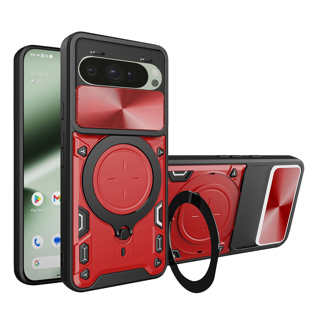 Techsuit - CamGuard Pro - Google Pixel 10 / 10 Pro - Red KF2347422