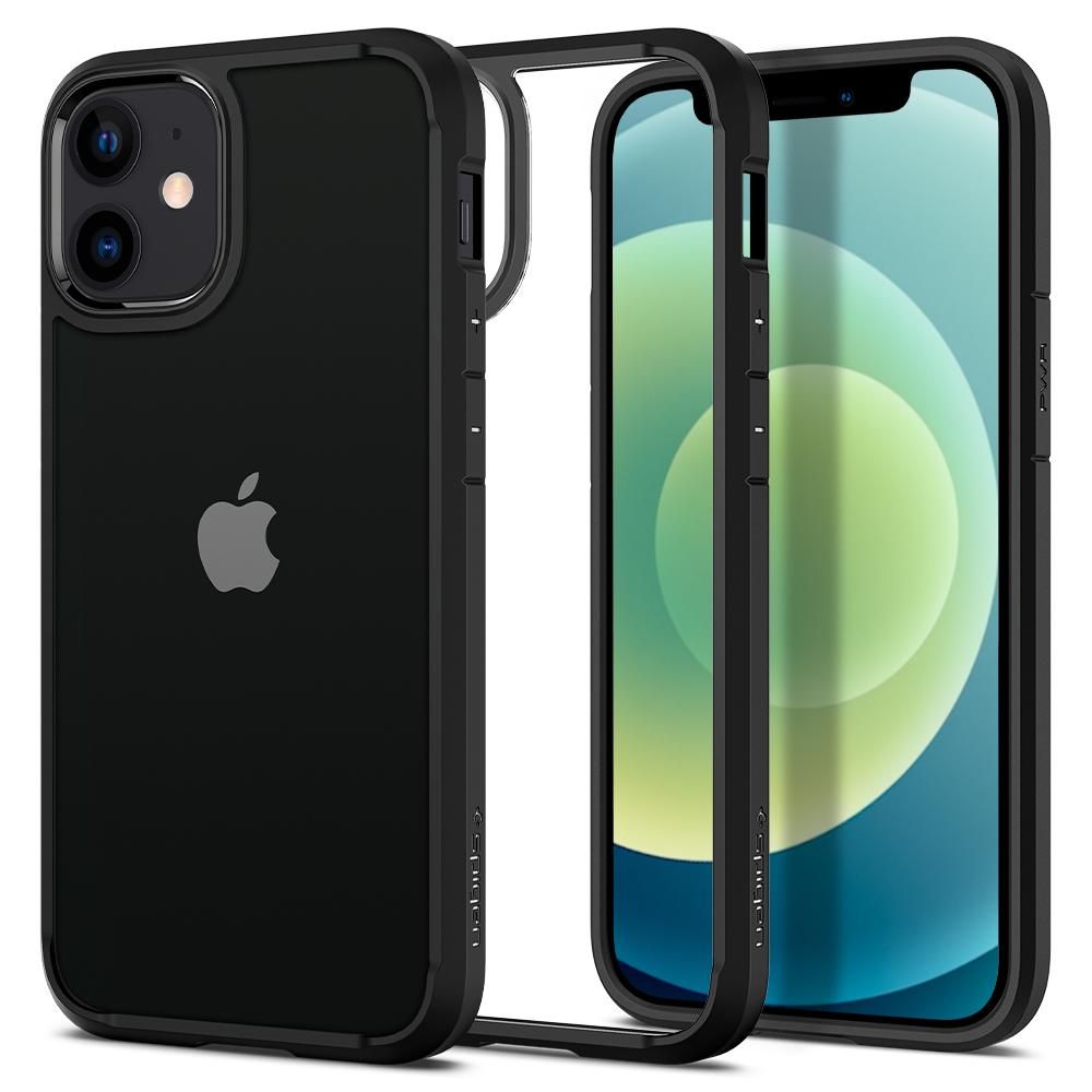 Spigen Ultra Hybrid ochranný obal na - iPhone 12 / 12 pro - čierny KF237846