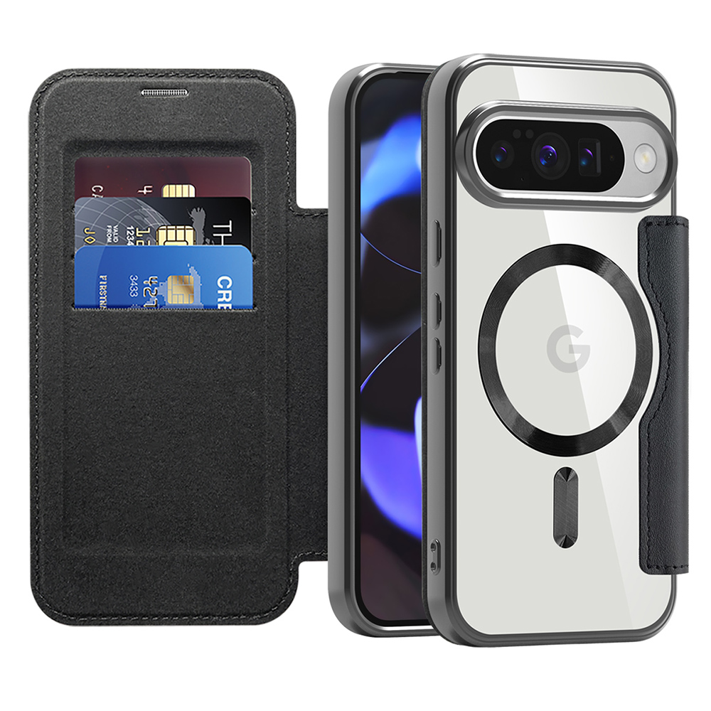 Techsuit - SmartMag Book Case - Google Pixel 10 / 10 Pro - Black KF2352114