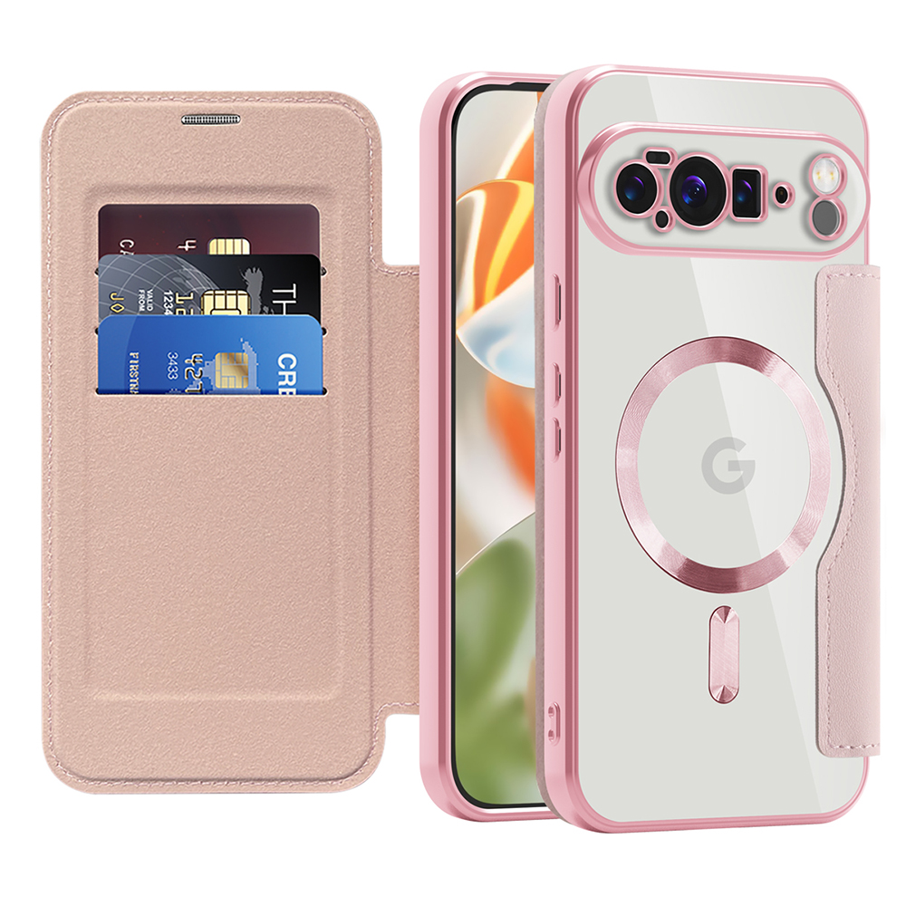 Techsuit - SmartMag Book Case - Google Pixel 10 Pro XL - Pink KF2352123