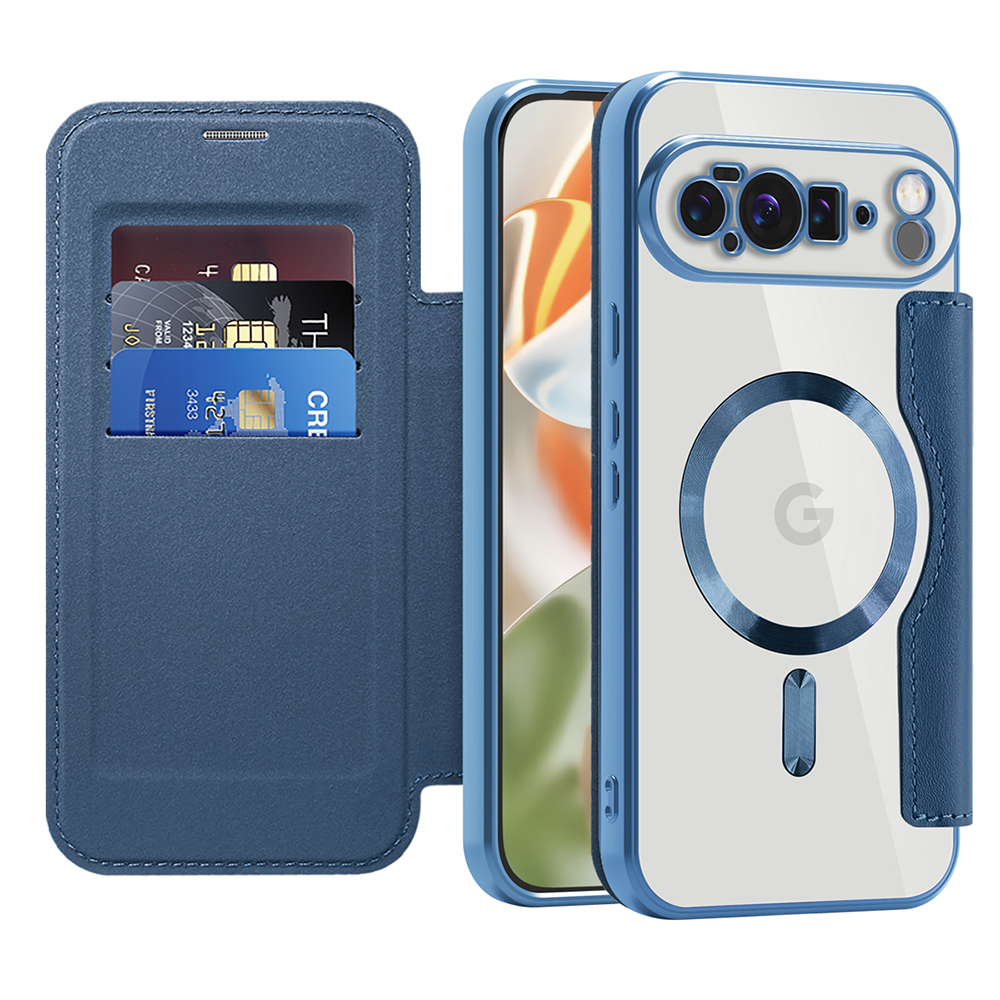 Techsuit - SmartMag Book Case - Google Pixel 10 Pro XL - Blue KF2352126