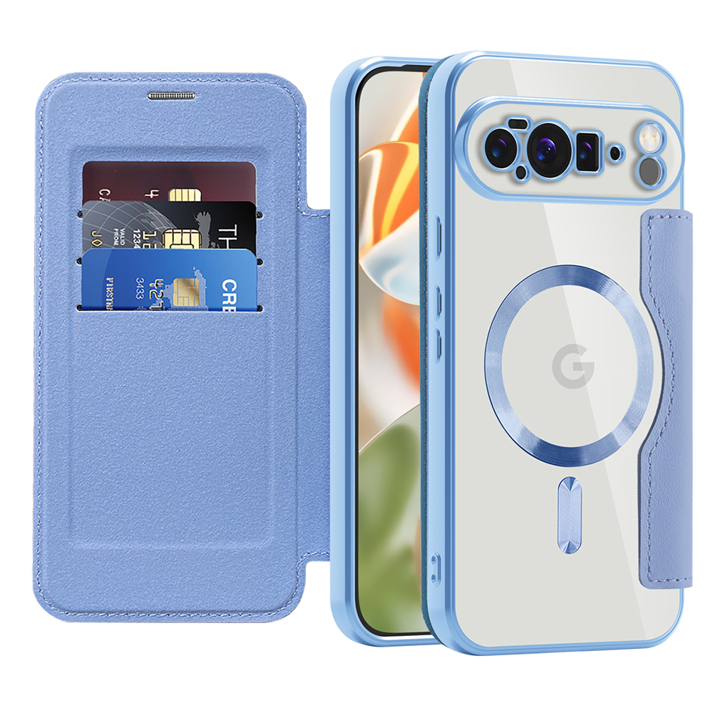 Techsuit - SmartMag Book Case - Google Pixel 10 Pro XL - Light Blue KF2352127