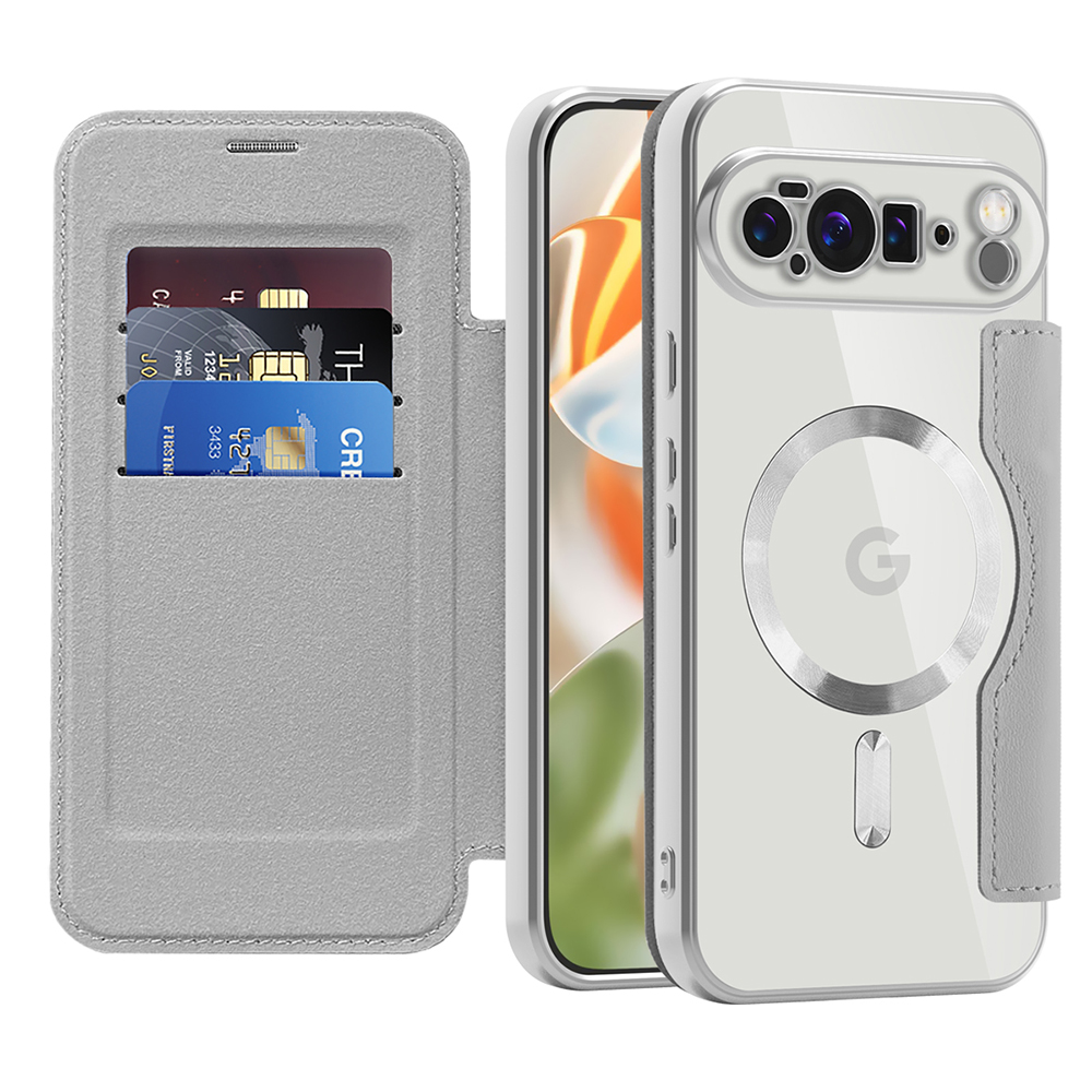 Techsuit - SmartMag Book Case - Google Pixel 10 Pro XL - Gray KF2352128