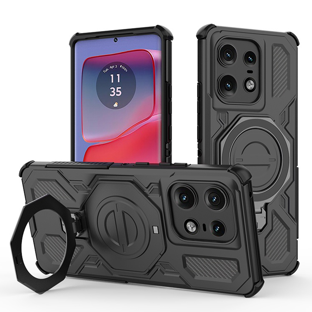 Techsuit - Carbon Shield PRO - Motorola Edge 50 Pro - Black KF2352836