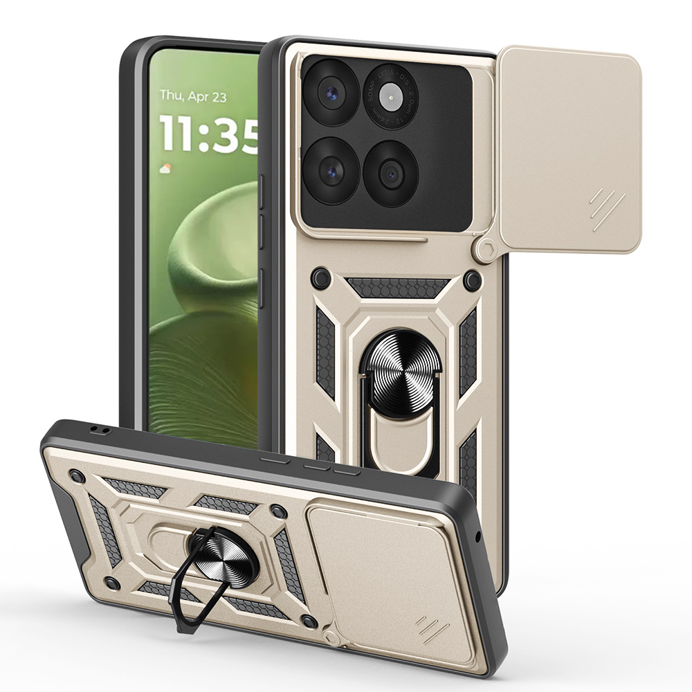 Techsuit - CamShield Series - Motorola Edge 60 / Edge 60 Fusion - Gold KF2352890