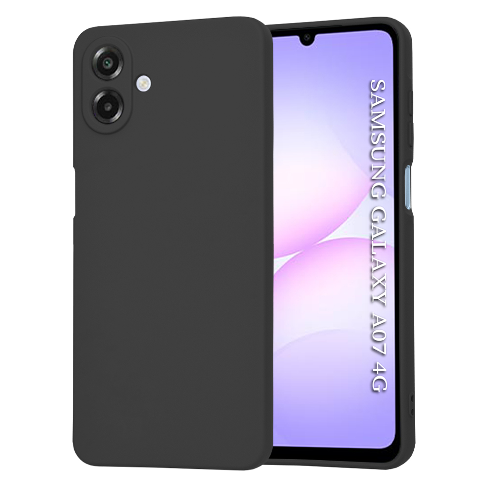 Techsuit - SoftFlex - Samsung Galaxy A07 4G - Black KF2351674